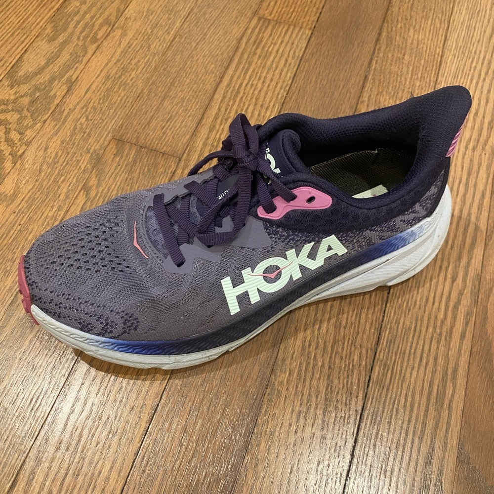 Hoka Women's Athletic Shoes in Purple and Pink